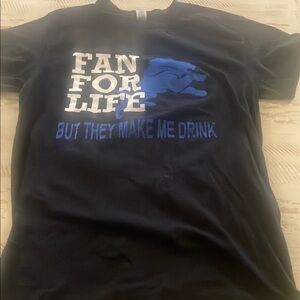 Detroit Lions funny men’s tshirt small